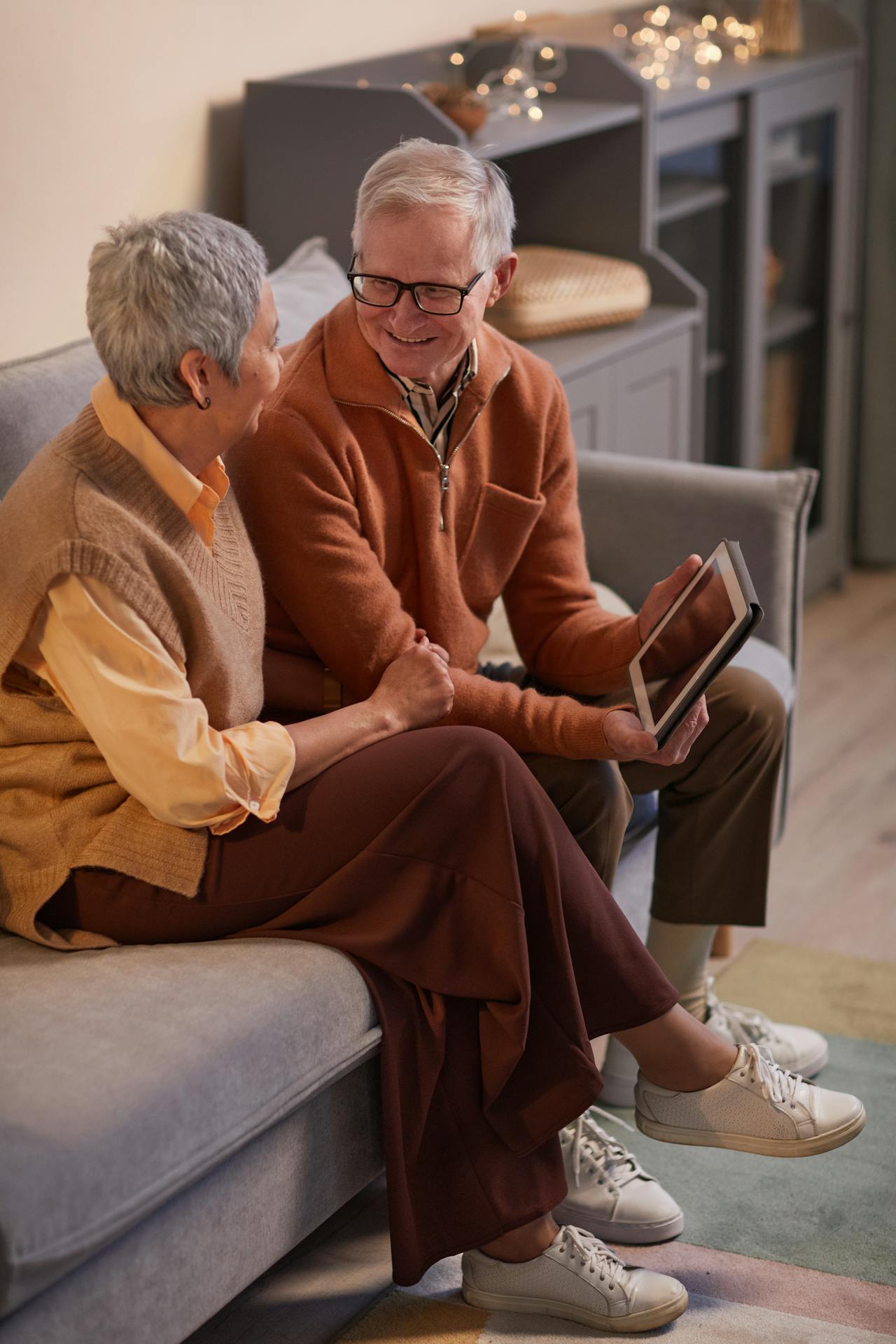 Portrait Elderly couple